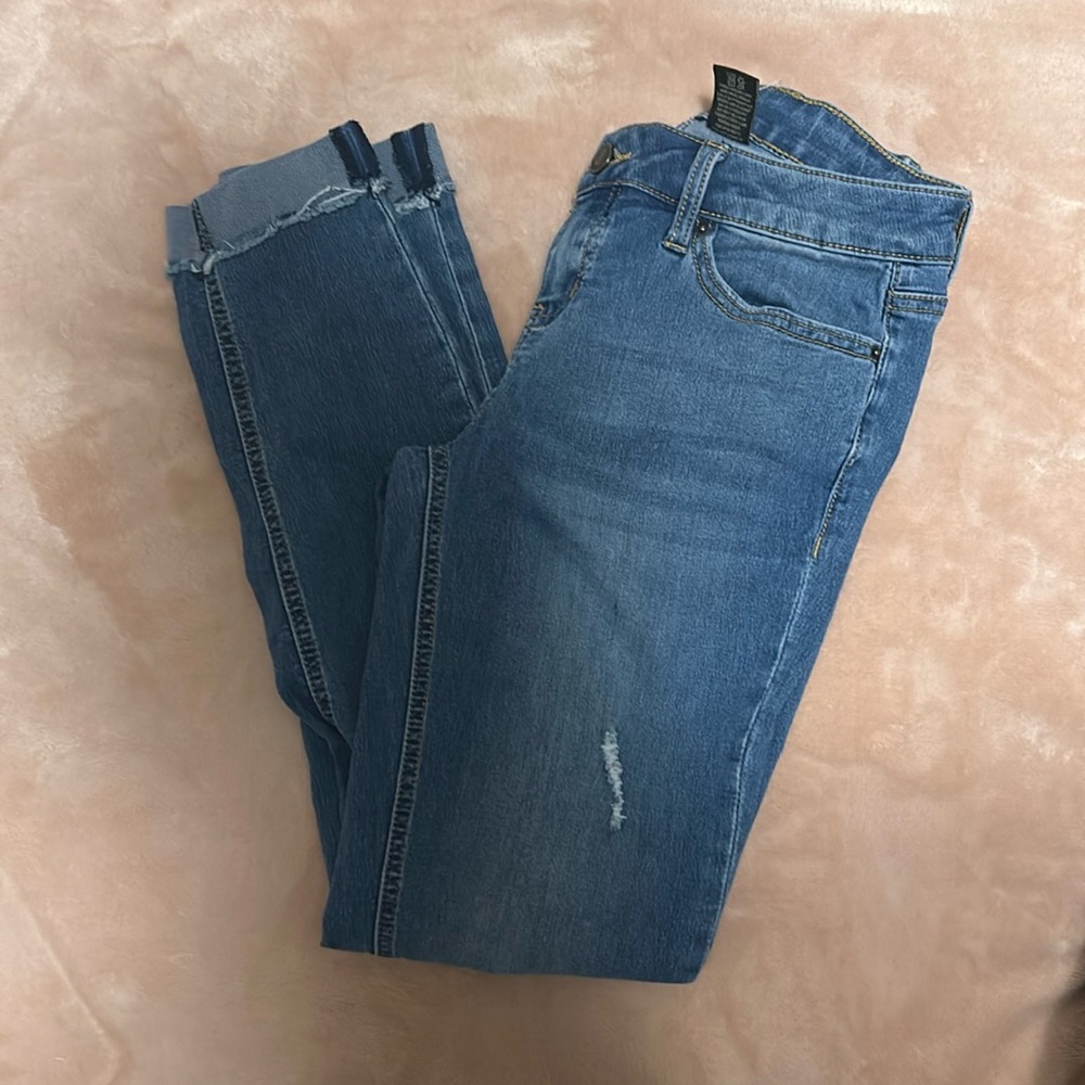 Soundgirl Juniors Blue Ripped Jeans Size 5